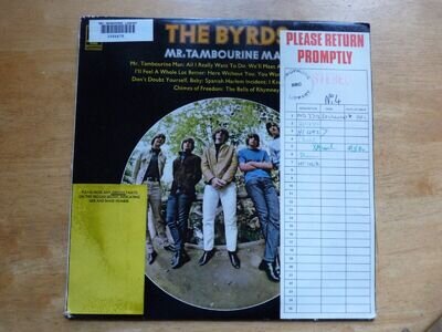 The Byrds – Mr. Tambourine Man UK 1974 Reissue CBS 31503