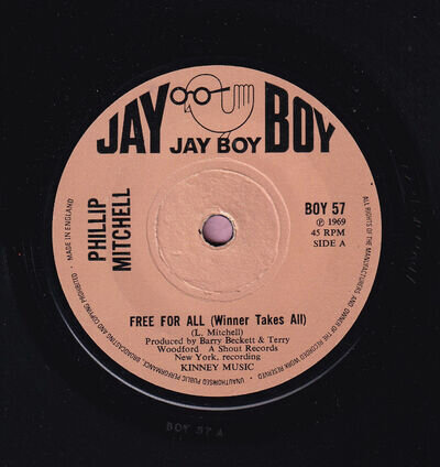 Phillip Mitchell " Free For All ( Winner Takes " Jay Boy Northern / Soul Listen