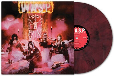 W.A.S.P. S/T 40th Anniversary Half Speed Master Vinyl LP (Marble) NEW & SEALED