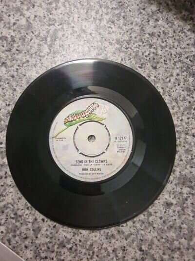 JUDY COLLINS Send In The Clowns 7" Vinyl 1975