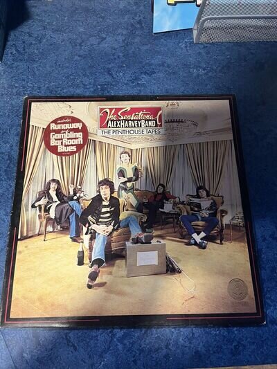 The Sensational Alex Harvey Band: The Penthouse Tapes, 1976, Vertigo,Uk Pressing