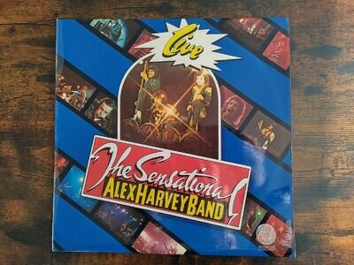 1975 THE SENSATIONAL ALEX HARVEY BAND - Live 6360 122 Vertigo De Luxe