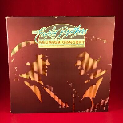 EVERLY BROTHERS Reunion Concert 1983 VINYL LP Albert Lee Live Pete Wingfield A