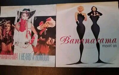 2 X Bananarama 7" Singles