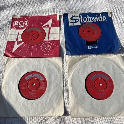 Adam Faith 45 vinyl singles bundle X4 Records