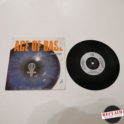 ace of base the sign 7" vinyl record very good condition