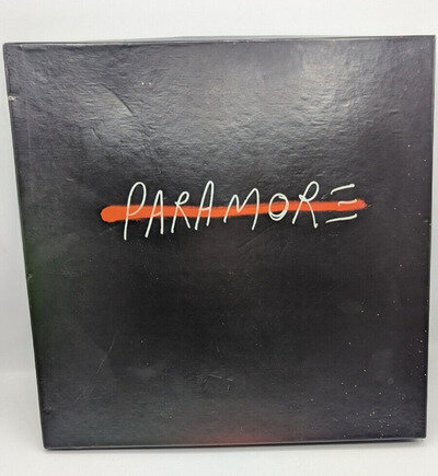 Paramore Self Titled Limited Edition Deluxe Boxset Vinyls CD Poster