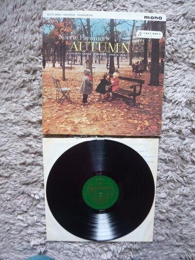 Norrie Paramor Autumn Vinyl Stunning 1960 Columbia Mono 1st Press LP EXC+