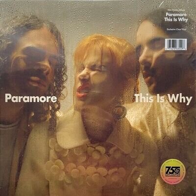 NEW Paramore This Is Why Clear Vinyl Ltd Ed Record LP