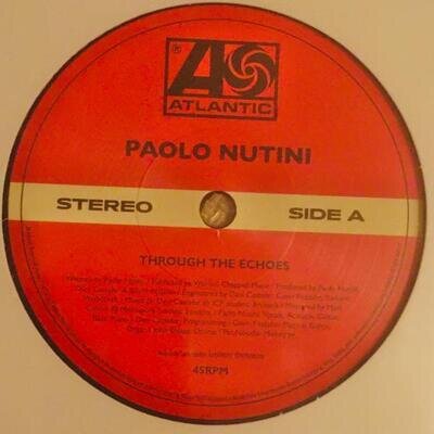 Paolo Nutini Through the Echoes/Lose It 7" vinyl Europe Atlantic 2022 limited