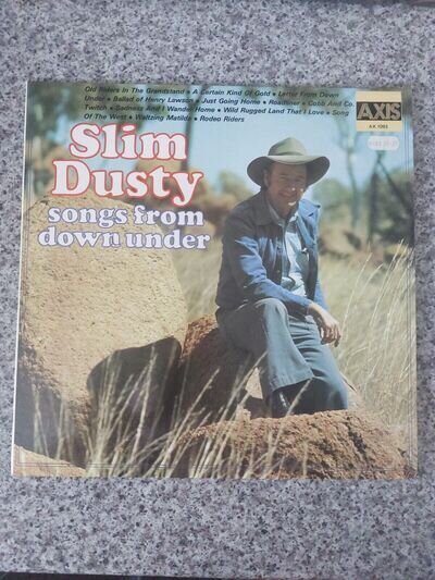 Slim Dusty – Songs From Down Under (AX1093) (LP)