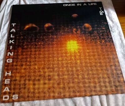 TALKING HEADS ONCE IN A LIFETIME 12" EXCELLENT