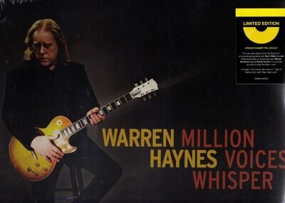 Warren Haynes [SEALED] 2024 YELLOW VINYL 2 LP Million Voices Whisper GOV'T MULE