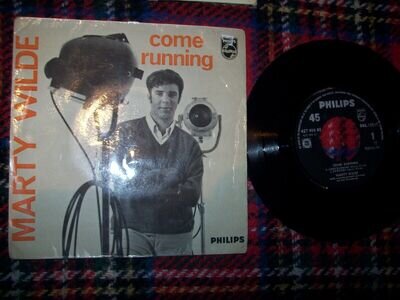 marty wilde - come running ..1962 philips 4 track e.p BBE 12517 see description