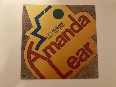 Amanda Lear LP - No Regrets (Extended Vocal Version) 12’ (33 1/3 RPM) - ARL38020