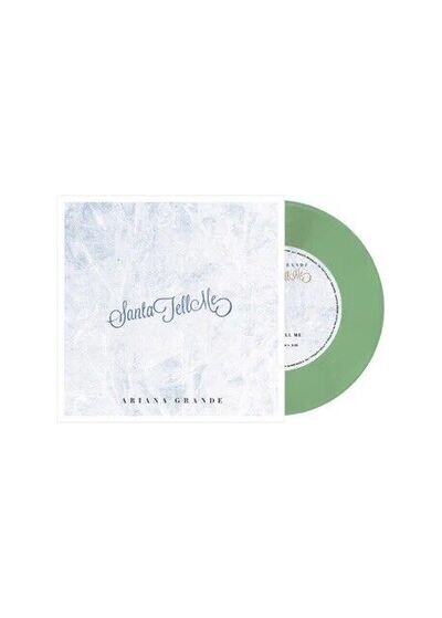 Ariana Grande - Santa Tell Me 7" Vinyl Single - Green - Limited - PREORDER