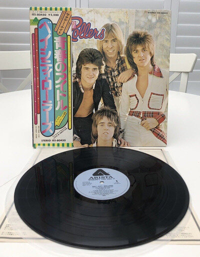 BAY CITY ROLLERS WOULDN’T YOU LIKE IT - LP RECORD Rare Japan press inc OBI sash