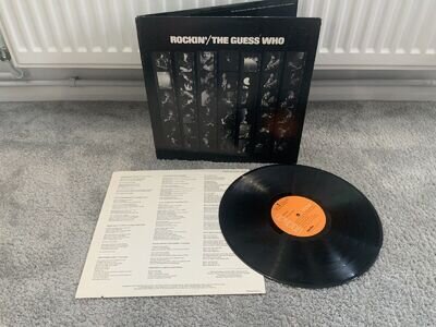 The Guess Who Rockin' UK Album vinyl LP record in excellent hardly played cond