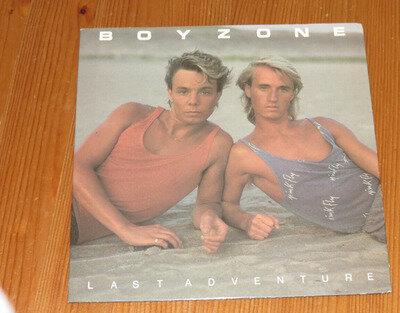 boyzone last adventure 7" JOG2 vinyl record very good condition