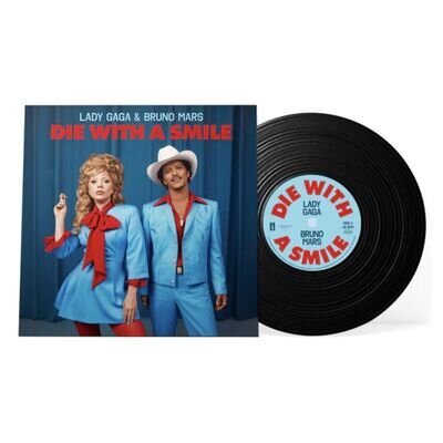 Lady Gaga & Bruno Mars - Die With A Smile - Limited Edition 7” Vinyl - presale