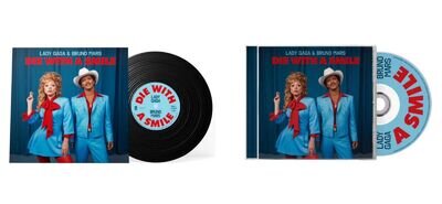 Lady Gaga & Bruno Mars - Die With A Smile Limited Edition 7” Vinyl + CD presale