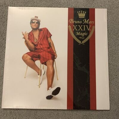 24K Magic by Bruno Mars (Record, 2016) New Sealed