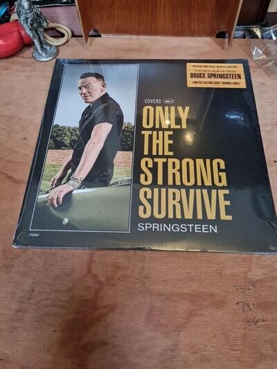 BRUCE SPRINGSTEEN - ONLY THE STRONG SURVIVE, ORBIT ORANGE VINYL LP, NEW SEALED