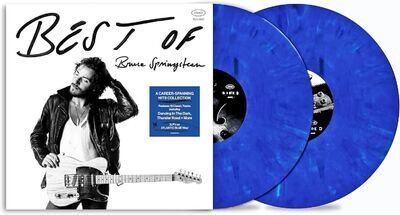 BRUCE SPRINGSTEEN LP x 2 Best of ATLANIC BLUE Coloured VINYL Limited New Sealed