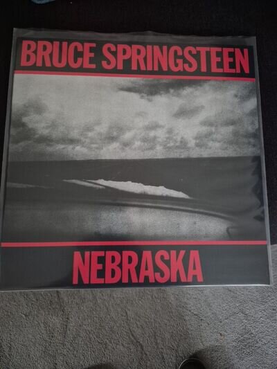 Bruce Springsteen - Nebraska (Vinyl, 2014 Re-master) Mint Condition Throughout