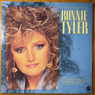 BONNIE TYLER - THE GREATEST HITS The Best Of 1st UK Press 1986 LP EX