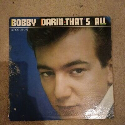 Vinyl Album- Bobby Darin - That’s All - ATCO 33-104