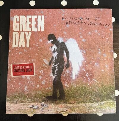 GREEN DAY-Boulevard Of Broken Dreams-UK 7" Picture Disc in Card Picture Sleeve