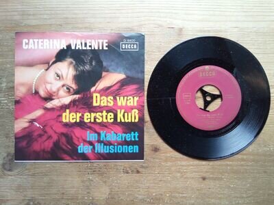 Caterina Valente Das War Der Erste Kuß Near Mint 7" Single Vinyl Record D19620