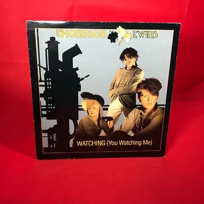 THOMPSON TWINS Watching You Watching Me 1983 UK 12" vinyl single Dancersaurus