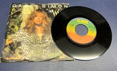 Carly Simon - Why - 7" Vinyl Single - Picture Sleeve - Free P&P