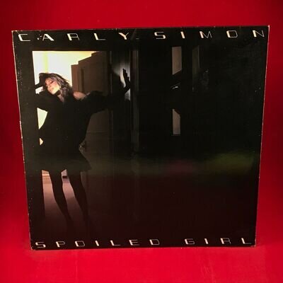 CARLY SIMON Spoiled Girl 1985 UK vinyl LP My New Boyfriend Can't Give Up