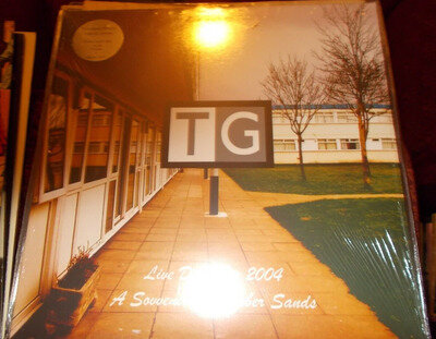 THROBBING GRISTLE - TG LIVE DECEMBER 2004 A SOUVENIR OF CAMBER WHITE 2xLP SEALED