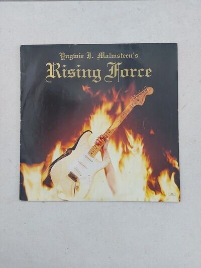 YNGWIE J MALMSTEEN’S RISING FORCE LP – 1984 Vinyl Album - German