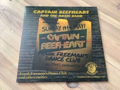 Captain Beefheart And The Magic Band ‎– Frank Freeman's Dance Club lp vinyl