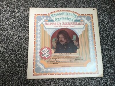 captain beefheart and the magic band, unconditionally guaranteed vinyl VG VG