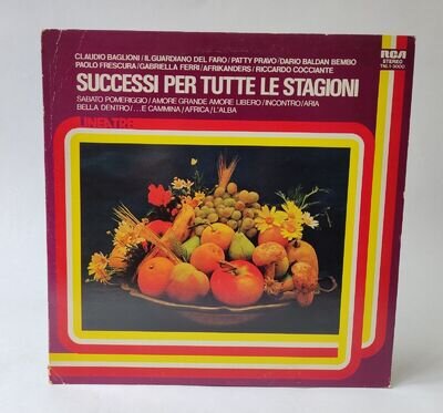 Successi Per Tutte Le Stagioni - Baglioni, Pravo, Frescura - Music Vinyl Record