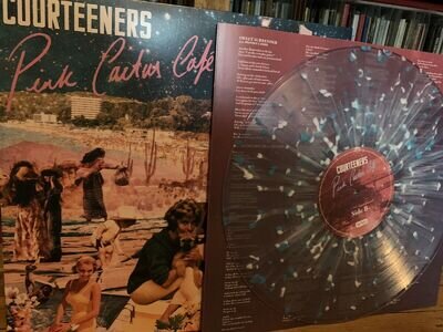 Courteeners Pink Cactus Cafe. Splatter Vinyl And Pop Up Cover. Ltd Blood Records