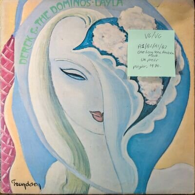 Derek & The Dominoes Layla Vinyl Record VG/VG 2625005 1970