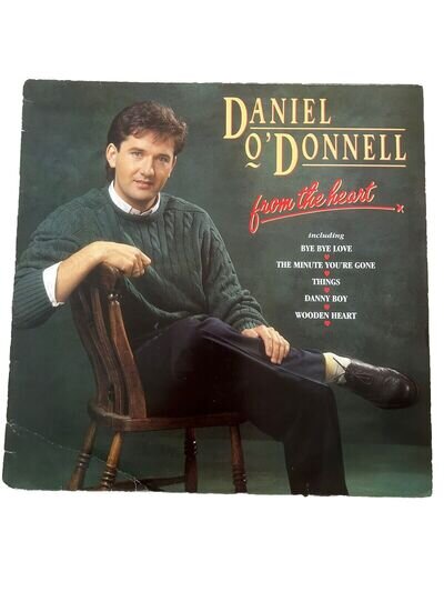 Daniel O Donnell From The Heart LP Vinyl Record EX/VG+