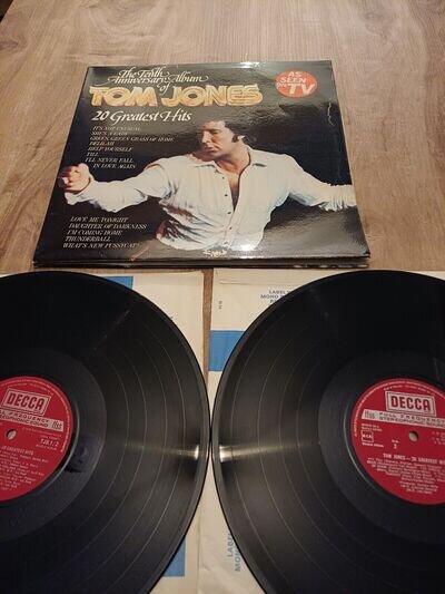 Tom Jones - "20 Greatest Hits" - DECCA Double LP