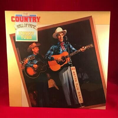 ERNEST TUBB The Country Hall Of Fame 1979 UK Vinyl LP Excellent Condition