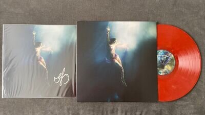 Ellie Goulding - Higher Than Heaven ECO-MIX Orange Marble Colour + Signed Album