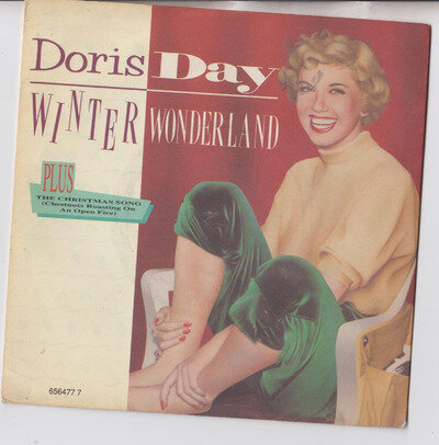 Winter Wonderland Doris Day 7" vinyl single record UK 656477