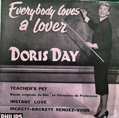 Doris Day - Everybody Loves A Lover - EP - French release - Philips 429 484 BE