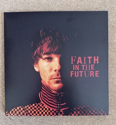 NEW LOUIS TOMLINSON-Faith In The Future DOUBLE BLACK & WHITE GALAXY VINYL + BOOK